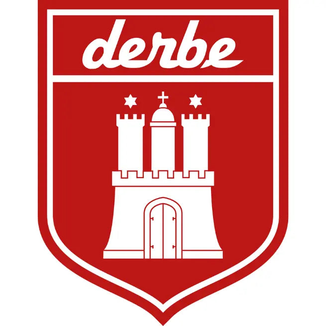 Derbe Logo – nachhaltige, tierfreie Mode mit urbanem Design und funktionalen Jacken, produziert aus recycelten Materialien.