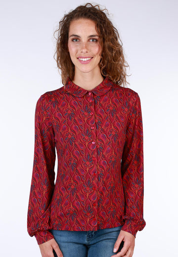 Lykka du Nord - Blouse Valentina - Dark Grape