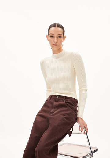 Sweater Alaania / Slim Fit / Oatmilk by Armedangels