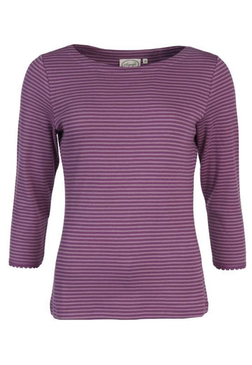 Langarmshirt Bea - Plum
