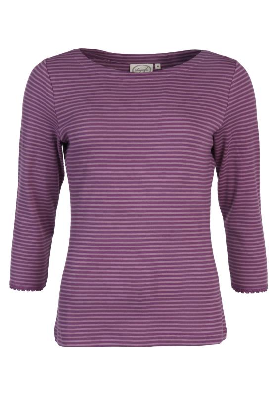 Langarmshirt Bea - Plum