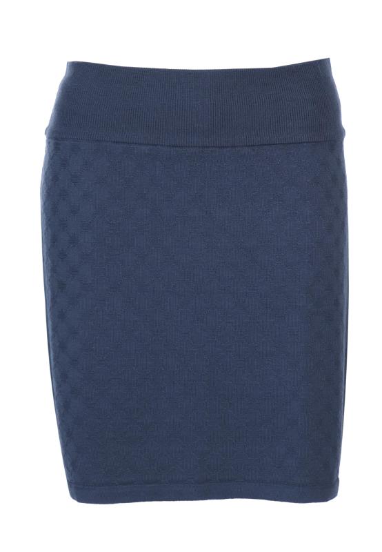 Knitted skirt Gabi Solid - Navy