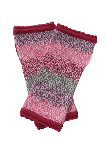 Hand warmers Lucy Stripe - Wine