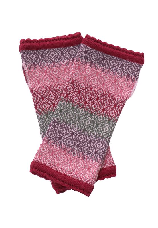 Hand warmers Lucy Stripe - Wine