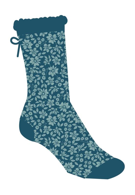 Worry-free Irma Flora socks women