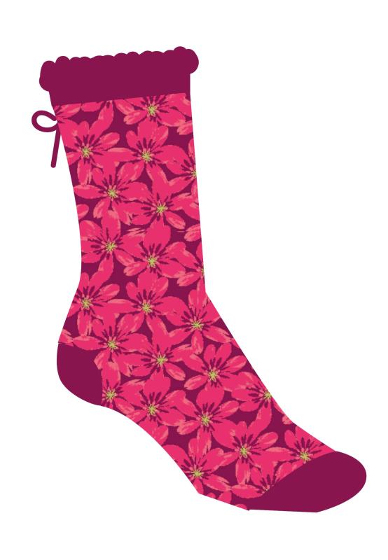 Sorgenfri- Irma Dahlia Socken Damen