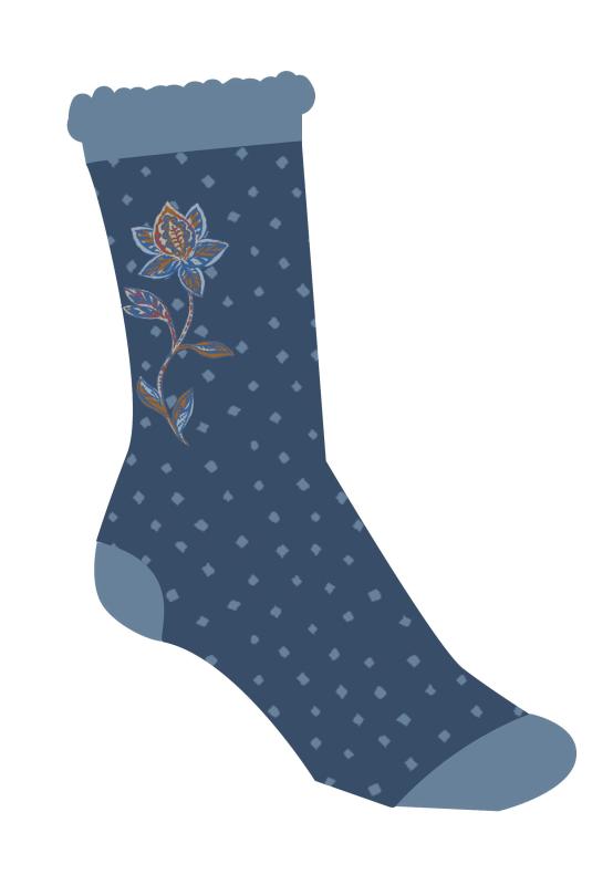 Sorgenfri- Irma Flora Socken Damen