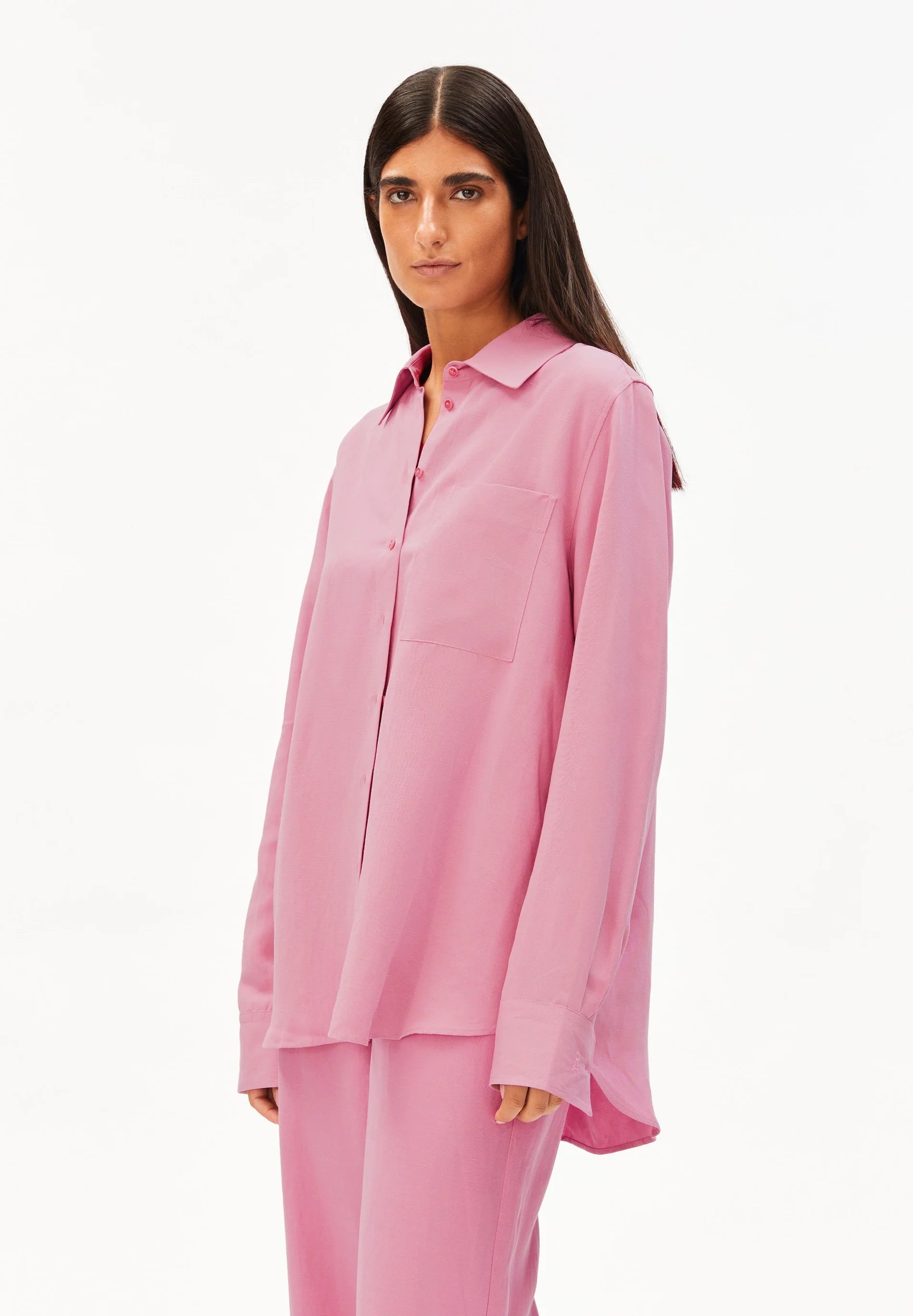 Armedangels Linen Blend Shirt Blouse
