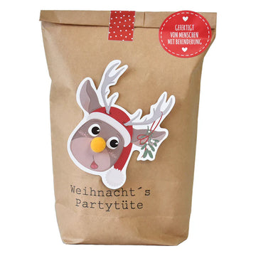 Wonderful gift bag - Star magic wonder bag with wooden pendant