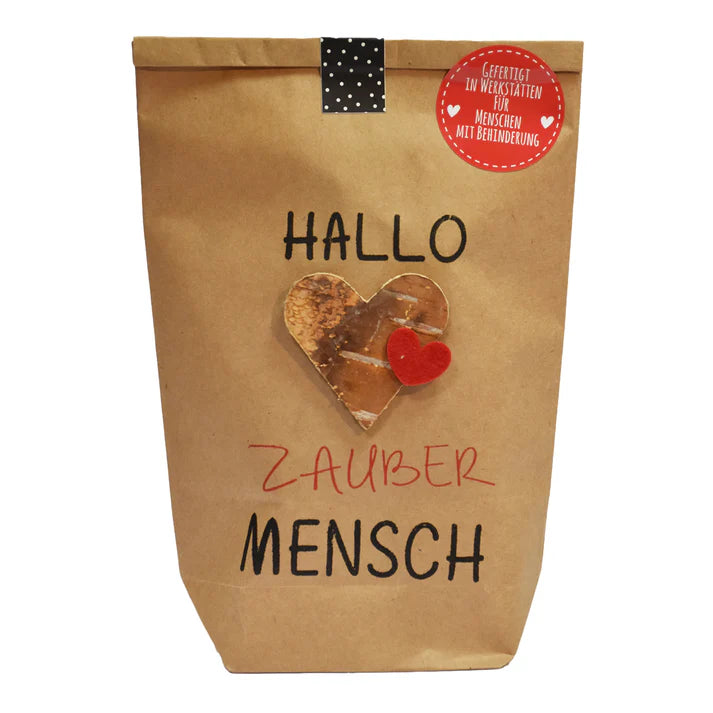 Wunderle Geschenktüte  -  Hallo Zaubermensch