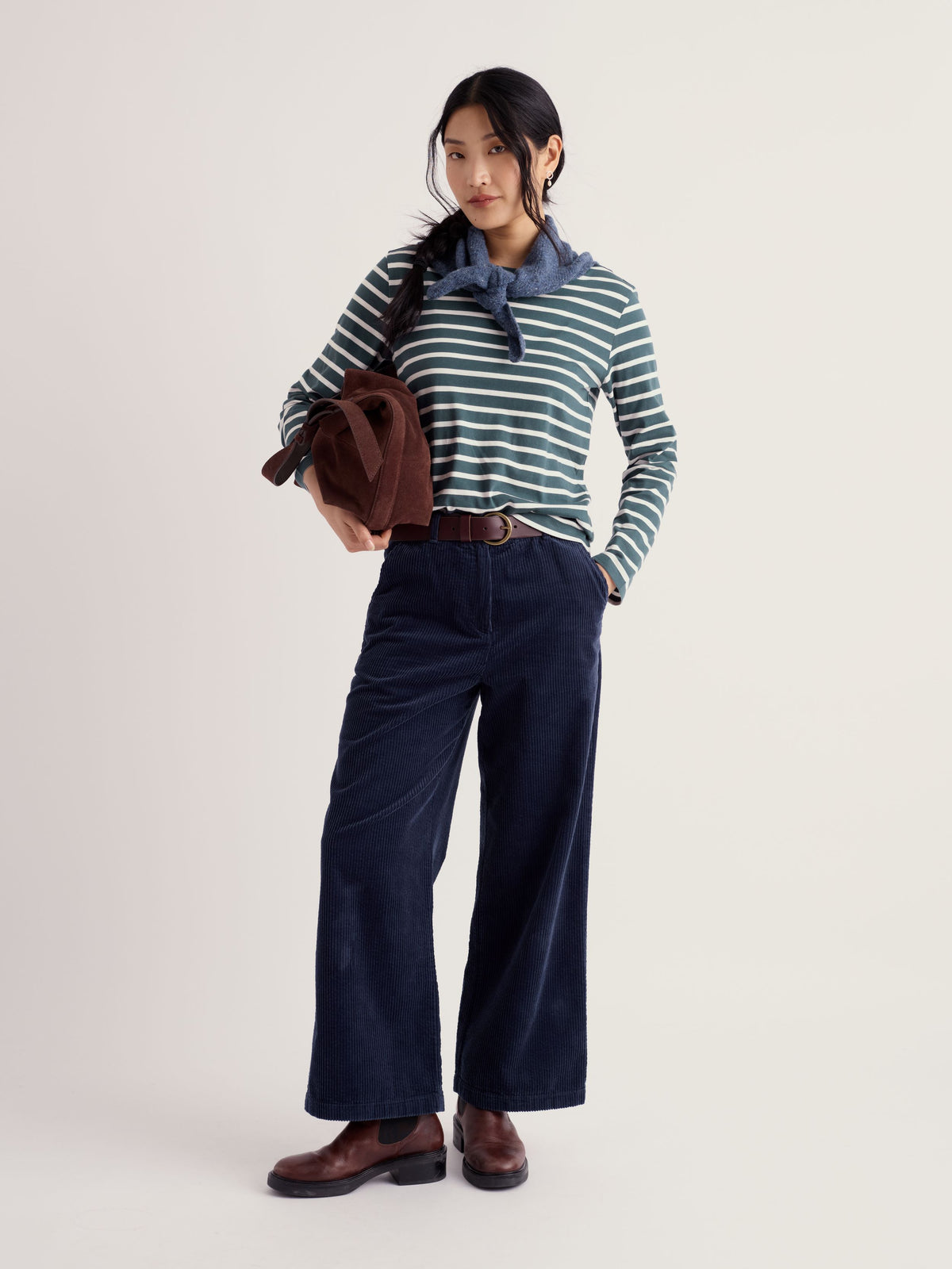 Seasalt Cornwall Asphodel Trouser Maritime