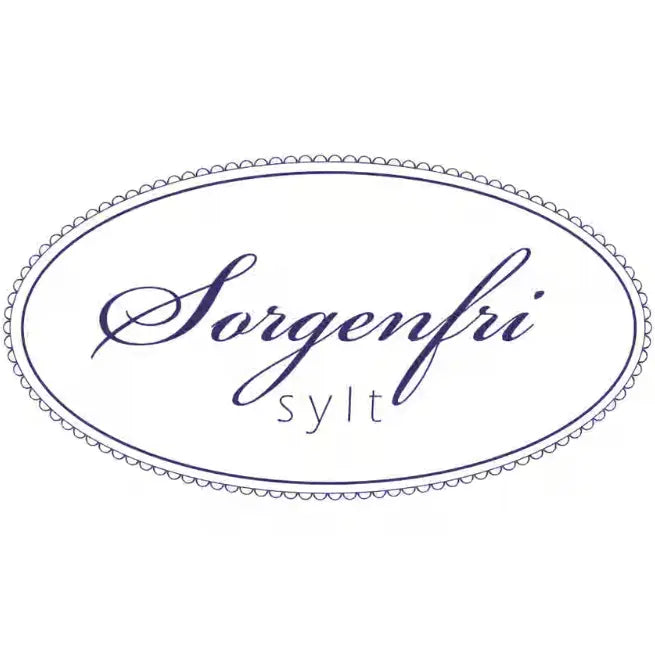 Sorgenfri Sylt Logo – Nachhaltige Damenmode inspiriert von der Natur, jetzt erhältlich bei lieblingsstuecke.shop.