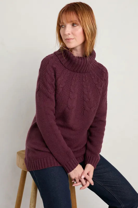 Seasalt Entwine Rollneck Jumper