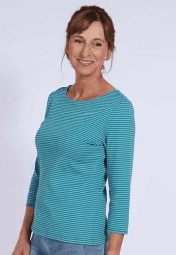 Langarmshirt Bea - Emerald