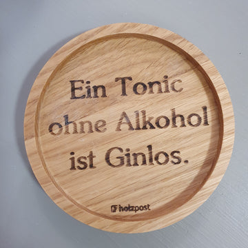 A tonic without alcohol is Ginlos